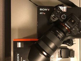 Sony Alpha a7rII, a7 r2, a7 rII a optika Sony 24-702.8 GM Be