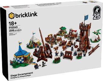 Lego Bricklink 910045 Siege Encampment - Obléhací tábor