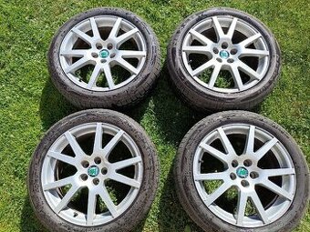 Originální ALU kola Spider r17 (škoda Octavia 1 RS)
