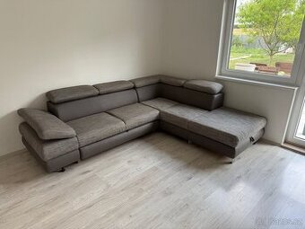 Rozkládací rohová sedací souprava