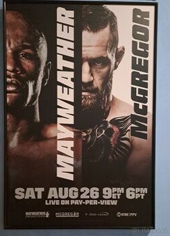 Obraz Connor McGregor-Floyd Mayweather zápas století