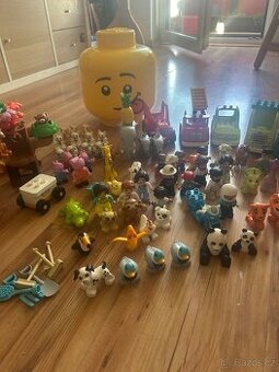 Lego duplo mix (10kg plus postavičky)