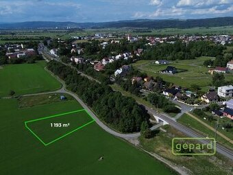 Pozemek budoucí stavební parcela 1193 m²