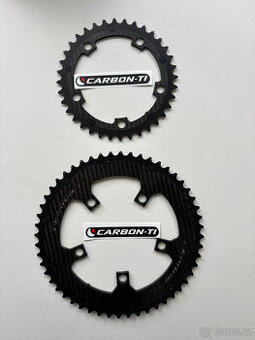 Nové lehké design převodníky Carbon TI 52 x 36