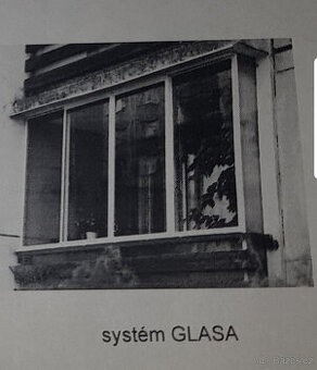 Zasklení balkonu-Lodžie-systém Glasa vč.žaluzie
