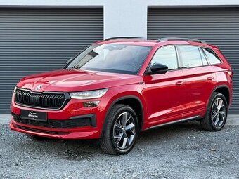 ŠKODA KODIAQ SPORTLINE 4x4 2.0 TDI 147 KW 7MÍST TAŽNÉ m2023