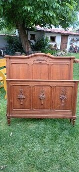 Kompletní starožitná dubová ložnice