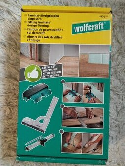 Wolfcraft sada pro přesnou montáž laminátových podlah