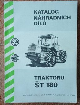 Prodám katalog náhradních dílů na Škoda 180.