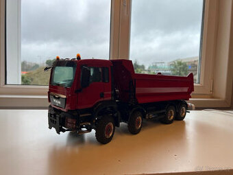 RC Truck Scaleart 114.5 MAN TGS 8x8 Halfpipe Kiper Dump RTR