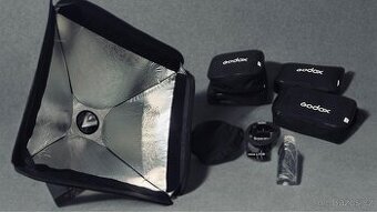 GODOX softboxy – kompletní sady (včetně držáku S2)