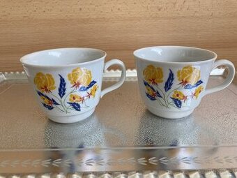 Prodám 2 retro hrnečky