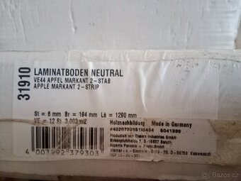 Plovoucí podlaha cca 10.5m