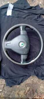Škoda Octavia kožený volant