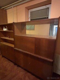 Retro obývací stěna