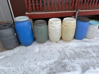 Sudy plastové 80 až 150 litrů