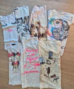 Dámská trika, triko, trička, sada, balík.