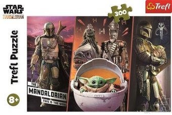 Nové velké puzzle STAR WARS MANDALORIAN, 300 dílků