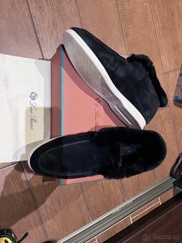 Luxusní panske měkké semišové polobotky LP 44