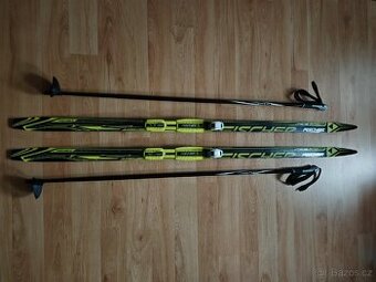 Běžky se šupinami Zn. Fischer 150cm Junior