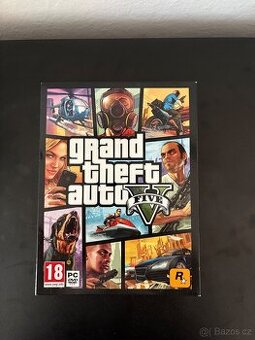 Grand Theft Auto V (GTA 5) PC DVD – kompletní balení, 7 DVD