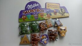 Milka secret box sedm divů světa figurky