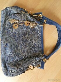 Modrozlatá kabelka