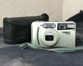 kompaktní fotoaparát na film PORST V2001 + pouzdro a baterie - 1