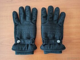 Pánské zimní rukavice H&M z vlněné směsi - velikost L/XL