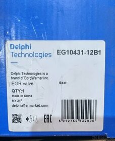 EGR ventil Delphi EG10431-12B1 - 1