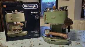 Pákový kávovar DeLonghi Icona Vintage zelený - 1