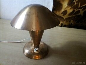 Měděná stará lampička - 1