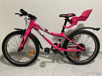 Dětské kolo AMULET Fun 20 Pink Shiny/Black Shiny 2022