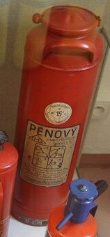 Starý hasicí přístroj THZ - 1