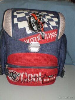 školní aktovka - batoh - MOTO CROSS