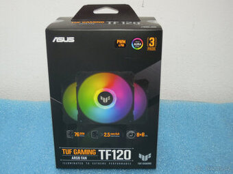 SET 3ks ASUS TUF GAMING TF120 ventilátory ARGB