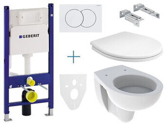 Geberit podomítkový modul + klozet KOLO, Delta