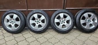 Originál alu ŠKODA Octavia 2 5x112 195/65 R15 - 8mm letní