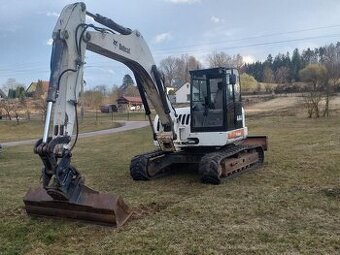 12.5t bagr guma powertilt mimoosé Bobcat 444 rypadlo pásák