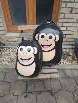 Kufřík s kolečky Cuties and Pals - Šimpanz - 1