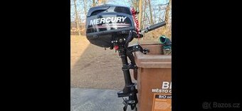 Mercury 3,5 HP,  krátká noha v bezvadném stavu, jako nový