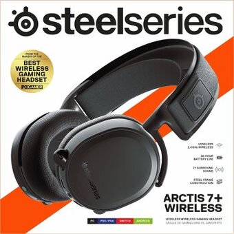Steelseries Arctis 7+ black