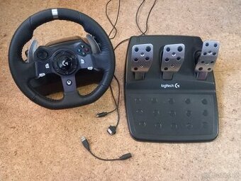 Volant Logitech G920 Driving Force + pedály Xbox/PC