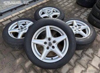4x al kola 5x114.3 16 + pneu letní 205/60 R16