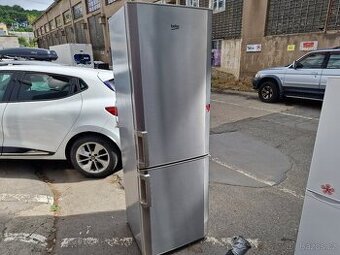 Lednice Beko Nerez 56x60 výška 185 cm