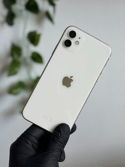 iPhone 11 128GB bílý - 99% baterie, DPH
