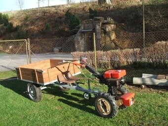 Malotraktor Vari + sklápěcí kára
