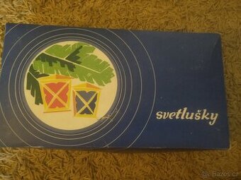 Staré vánoční lucerničky -světlušky