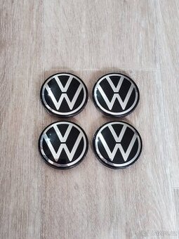 Středové krytky kol Volkswagen 65mm nový design 2