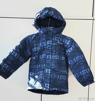 Chlapecká zimní bunda s odepínací kapucí, vel. 104, zn. Wolf